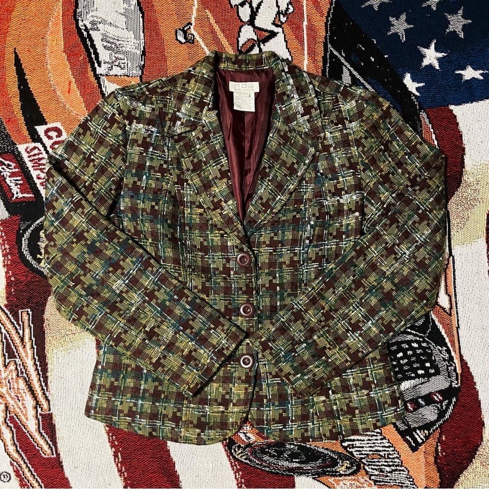 Vintage FDJ French Dressing Womens Blazer (S)